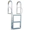 INTERNATIONAL DOCK Boat Docking 3-Rung Lift Up Dock Ladder
