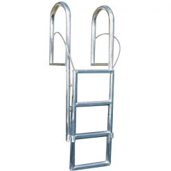 INTERNATIONAL DOCK Boat Docking 4-Rung Lift Up Dock Ladder