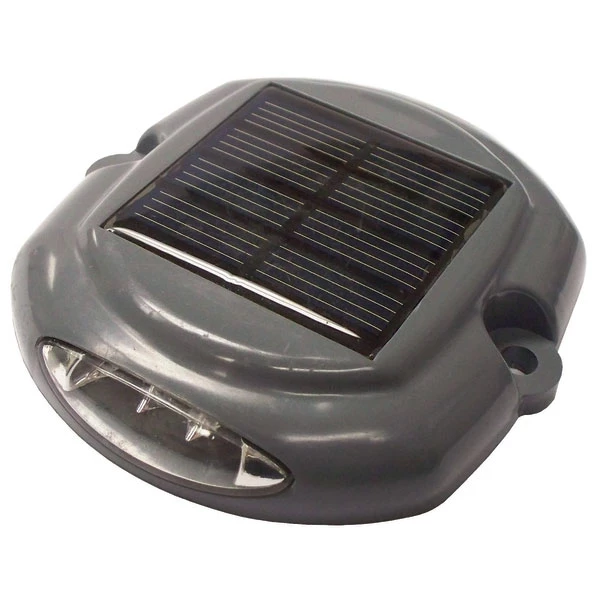 DOCK EDGE Boat Docking Solar LED Puck Light, 2-Pack 1 DOCK EDGE Boat Docking Solar LED Puck Light, 2-Pack