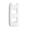 PLASTIMO Boat Fenders 2-Step Ladder Fender, White