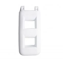 PLASTIMO Boat Fenders 2-Step Ladder Fender, White