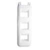 PLASTIMO Boat Fenders 3-Step Ladder Fender, White