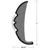 TACO MARINE Rigid Vinyl Flex-Core Rub Rail, 2" X 29/32"