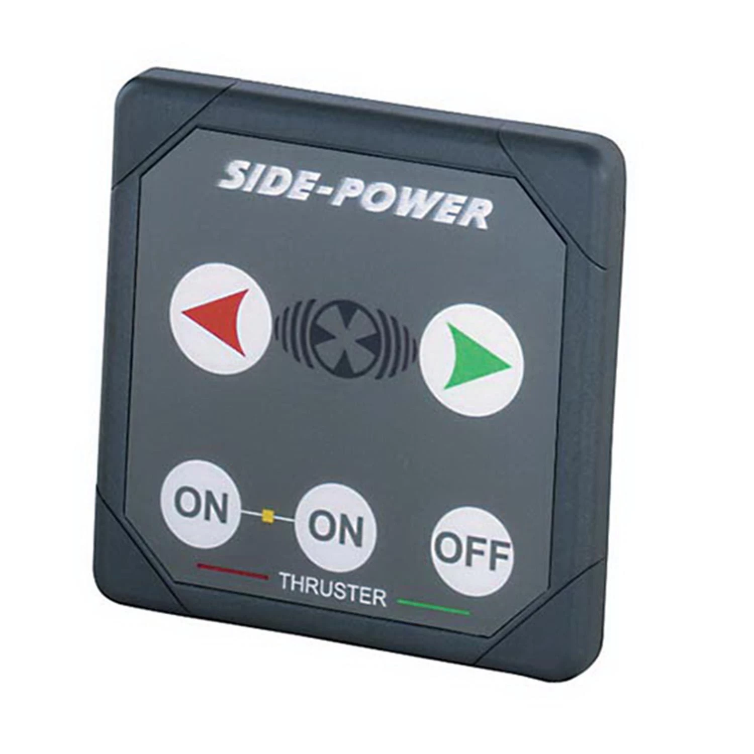 Boat Docking Side-Power Gray Round Cutout Touchpad Control With Round Back 1 Boat Docking Side-Power Gray Round Cutout Touchpad Control With Round Back