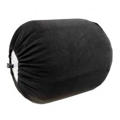 TAYLOR MADE Boat Fenders 36" Dia. X 48" L Inflatable Fender Cover, Black