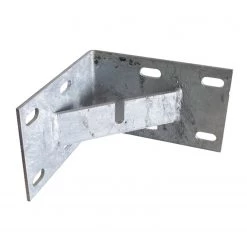 DOCK EDGE Dock Hardware Heavy Duty Inside Corner With Brace And Slot Hole