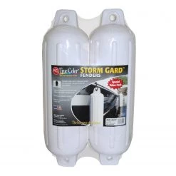 TAYLOR MADE Boat Fenders 6 1/2" X 22" Storm Gard™ Fender 2-Pack, White