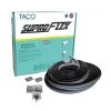 TACO MARINE SuproFlex Small Rub Rail Kit Black, 60'