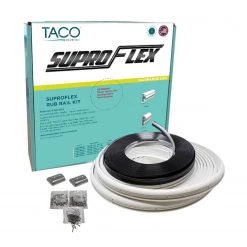 TACO MARINE SuproFlex Small Rub Rail Kit White, 60'