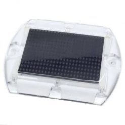 HYDRO GLOW Boat Docking Solar LED Ultra Thin Dock/Deck/Walkway Light, Blue