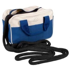 WEST MARINE Braided Dock Lines Canvas Bag With Two 5/8" X 25' Dock Lines