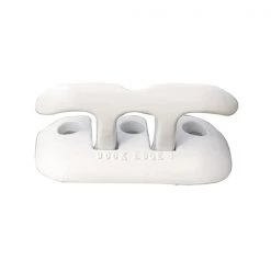 DOCK EDGE Dock Hardware 8" Powder-Coated Aluminum Flip-Up Dock Cleat