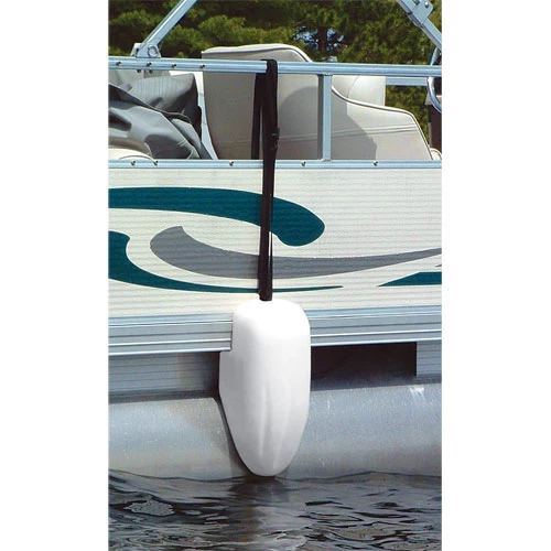 TAYLOR MADE Boat Fenders Pontoon Boat Fender, White 1 TAYLOR MADE Boat Fenders Pontoon Boat Fender, White