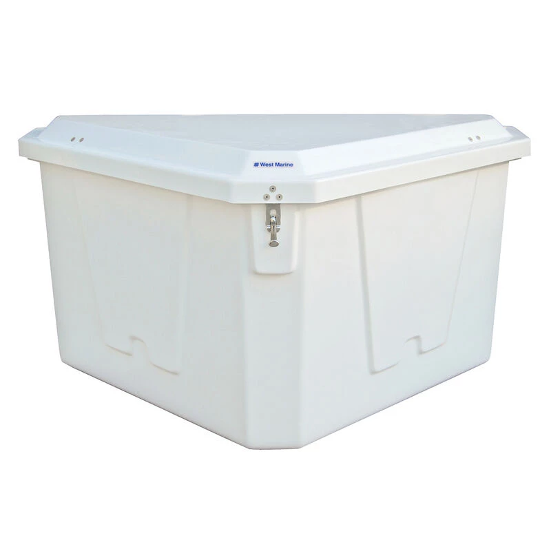WEST MARINE Boat Docking Triangle Dock Box 1 WEST MARINE Boat Docking Triangle Dock Box
