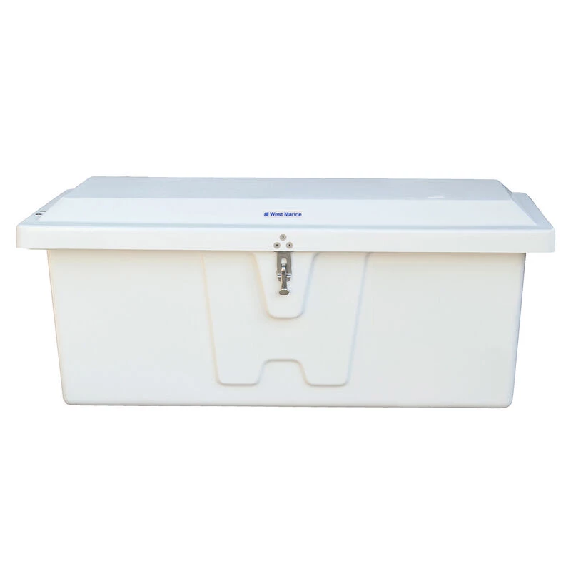 WEST MARINE Boat Docking Medium Low Profile Dock Box 1 WEST MARINE Boat Docking Medium Low Profile Dock Box